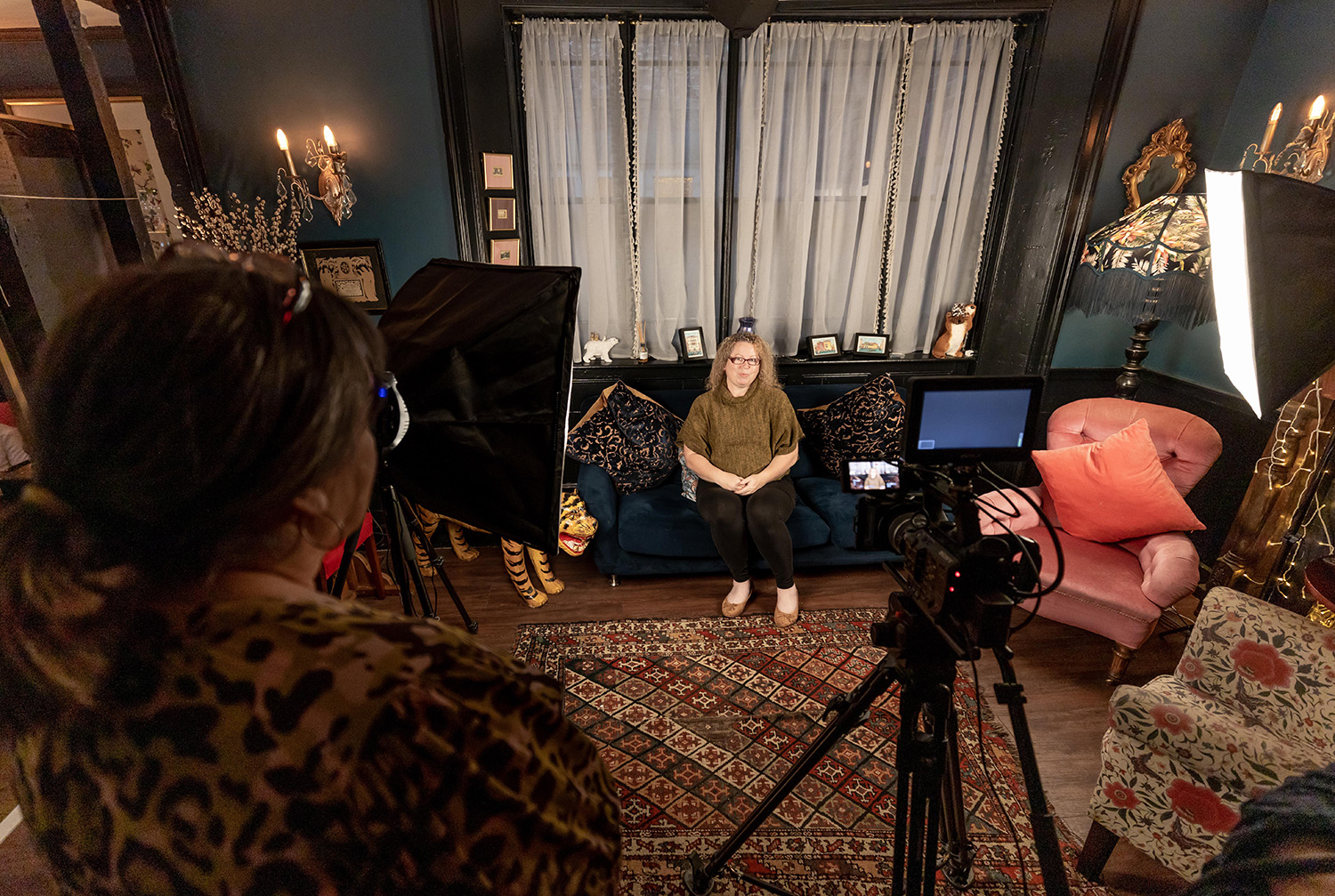 BTS Behind the scenes Old Vicarage Hotel Bridgwater video production haunted ghosts interviews IMPACT 20twenty film company production video content creators somerset 1500px