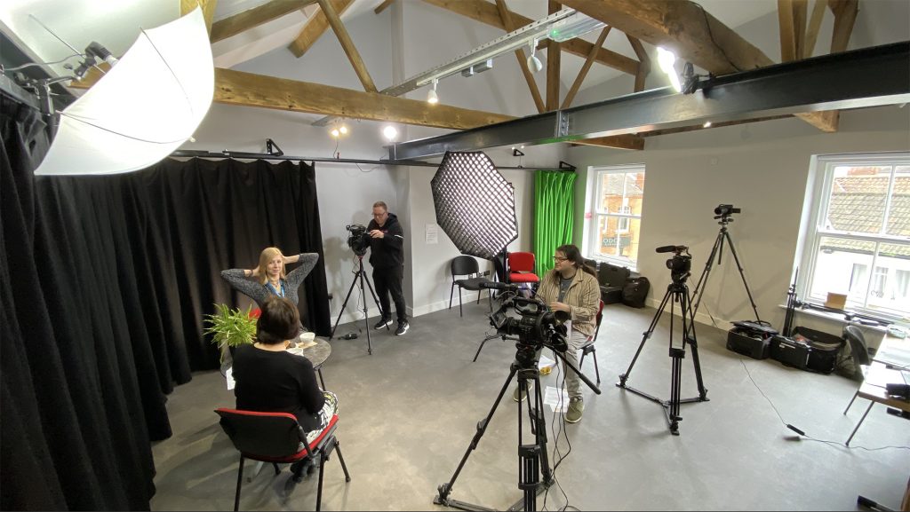 Rethink Mental Health Shoot with Somerset Film NHS - Director DOP Justin E Krause - Producer, Kevin Redpath -Somerset Film